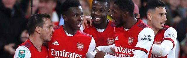Čelsi prošao tek na penale, ali Arsenal ubrzava: Čejmbersu dosta 23 sekunde za gol, Neketija pretrčao čitavu odbranu (VIDEO)