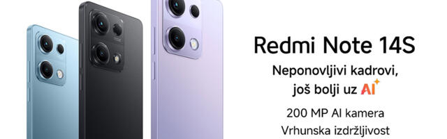 Redmi Note 14S – moderan, moćan i veoma pristupačan telefon