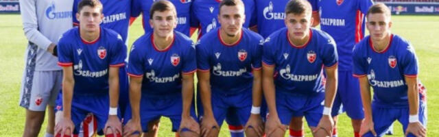 CRVENO-BELI REMIZIRALI U ČEŠKOJ Omladinci Zvezde igrali nerešeno protiv Banjika u Ligi šampiona
