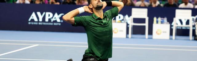 Đoković: U Atini se osećam kao kod kuće, hvala ljudima na podršci