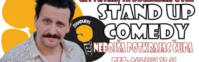 Stendap komičar Nebojša Potkrajac Čupa u “Srpskom pabu“