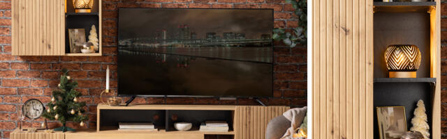 Uživanje u prazničnom ambijentu uz topli dekor atrisan hrasta