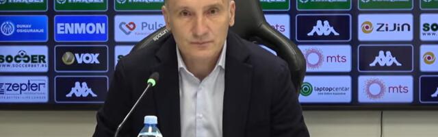 "Ja sam šef!" Novi trener Partizana se prvi put obratio javnosti, uz jake reči: Odmah da skratim priču i otklonim dileme!