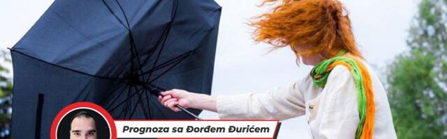 Danas naoblačenje sa kišom i grmljavina, na severu popodne razvedranje: Temperatura do 19 stepeni