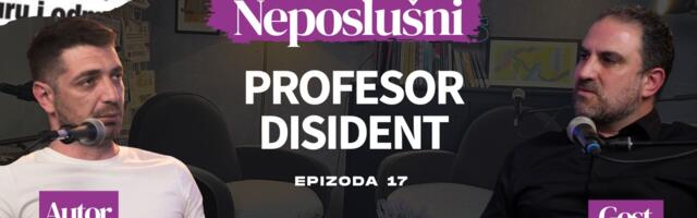 Podkast „Neposlušni“ – Gost 17. epizode profesor Radivoje Jovović: Dužnost mi je da trpim batine umesto studenata