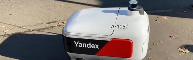 Yandex roboti dostavljati poštu u Moskvi