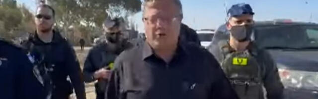 Бен Гвир каменован током посете бедуинском селу