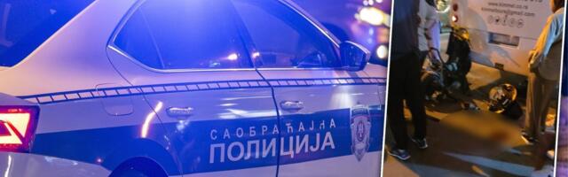 Horor u Novom Pazaru: Motocikl podleteo pod autobus, dve osobe povređene (FOTO)