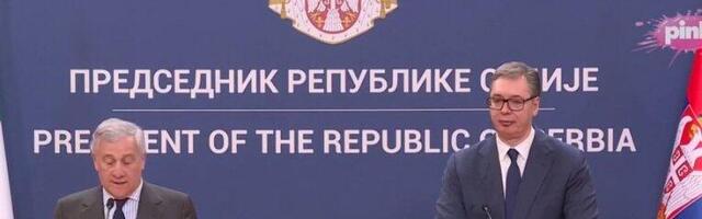 DOBAR BILATERALNI RAZGOVOR! Vučić nakon susreta sa Tajanijem: Uvek smo imali podršku Italije, imaćemo je i ubuduće! (VIDEO)