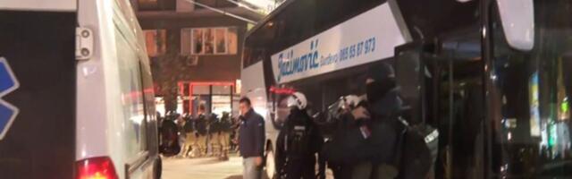 Uoči polaska za Beograd, policija zaustavila Jaćimovića (VIDEO)