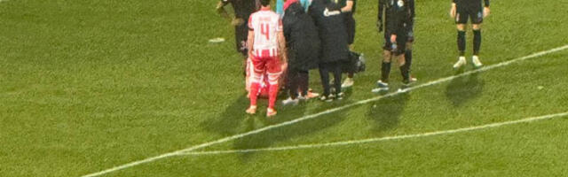 SKANDAL: Tuča fudbalera posle meča na Marakani između Zvezde i Rumuna!