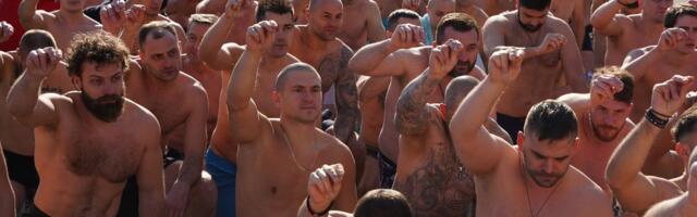 Spektakularna scena u Zemunu! Od ovog snimka ćete se naježiti!