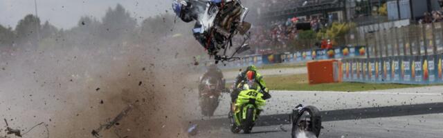 VAN ŽIVOTNE OPASNOSTI: Aleks Markes i Zarko nisu životno ugroženi nakon incidenata u Moto GP trci u Barseloni