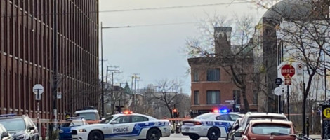 Policijska operacija na ulicama Montreala