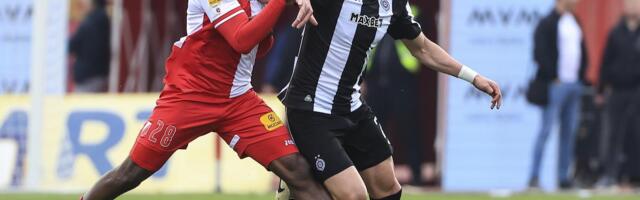Partizan preživeo crveni karton Đurđevića i zicer Merija u Novom Sadu, crno-beli sačuvali drugo mesto pred „večiti“ derbi
