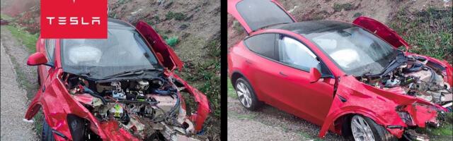 Kada akvaplaning dovede do udesa – Tesla Model Y (VIDEO)