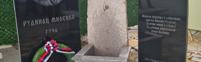 Подигнута спомен чесма у Блазнави најпознатијем ловцу из Гуче