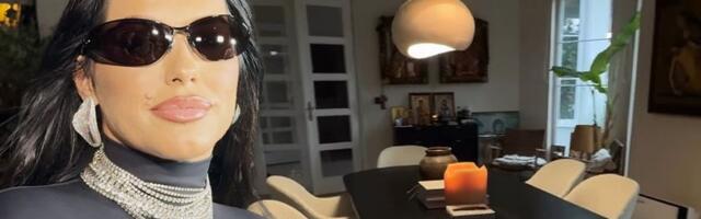 Preko pola zida TAJNA VEČERA! Seka Aleksić renovirala deo vile u Staroj Pazovi, pokazala trpezariju iz snova