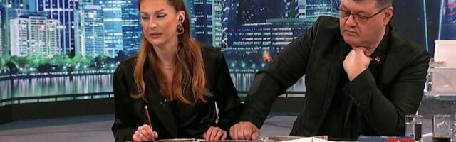 Evo šta se desilo u jutarnjem: Sarapa se držao za vrat, posle samo nekoliko minuta napustio program