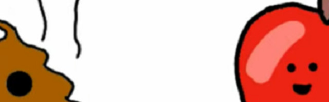 Pričaju jabuka i izmet...