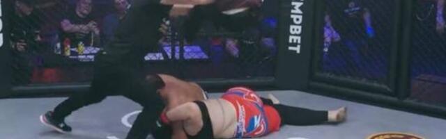 Sudija sprečio gledaoca da uleti u tuču između porno glumca i punačke manekenke