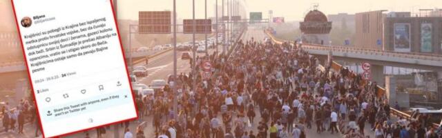 JEDNA OD GLAVNIH PROMOTERKI PROTESTA VREĐA KRAJIŠNIKE! Pobegli ste bez ispaljenog metka, ostaje vam da slušate Bajine pesme