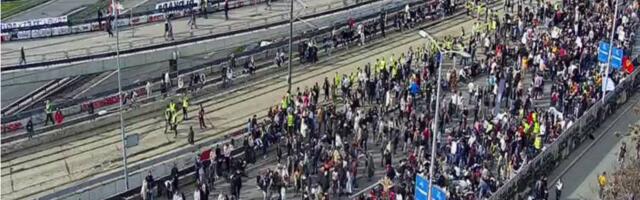 Počela 24-časovna blokada Autokomande u Beogradu