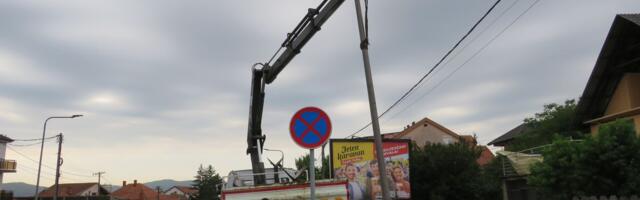 Zamena neispravnih stubova rasvete