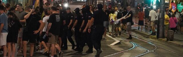 Uhapšeno 16 učesnika sinoćnih protesta u Beogradu
