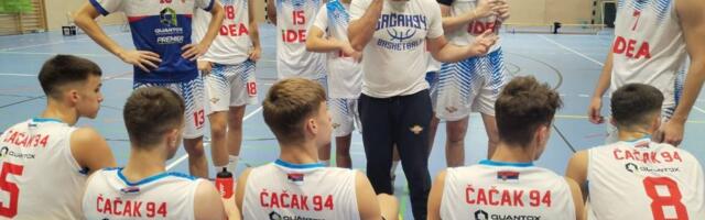 Juniori Čačka 94 osvojili sedmo mesto na turniru u Minhenu