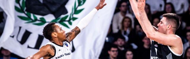 Ovako izgleda tabela ABA lige posle pobede Partizana u Rumuniji, evo gde stoji Zvezda pred meč u Bosni