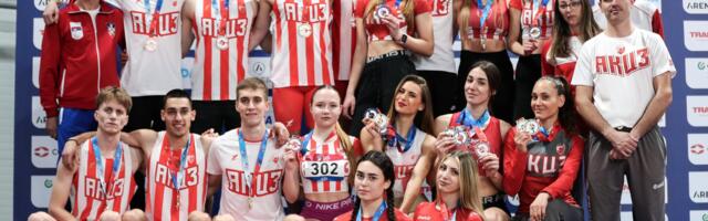 Crvena zvezda najuspešnija na Prvenstvu Srbije u atletici