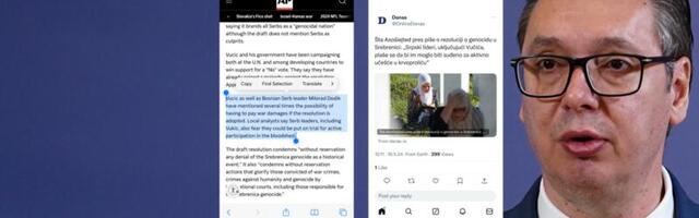 Ne, bednici, Vučić se ne plaši ničega jer je čist kao suza! Hejterski  Danas potrčao da prenese laži o srpskom predsedniku!