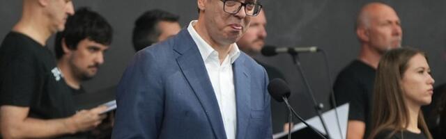 "Ua": Zvižduci za Vučića u Cvijićevoj (VIDEO)