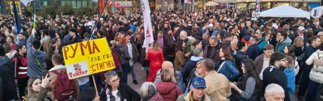 Protest u Nišu “Država to smo mi”: Govornici poručili – spremni smo za izbore