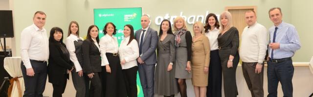 Otvorena vrata renovirane ekspoziture OTP banke u Vranju