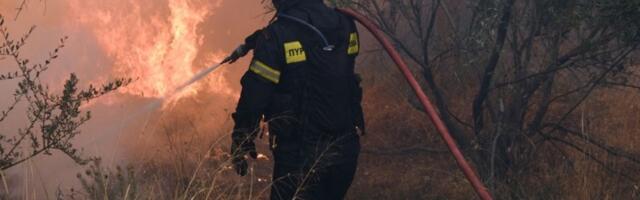 Požar u Grčkoj: 54 vatrogasca na terenu