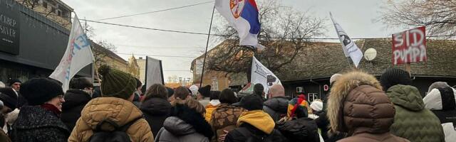 Građani Zrenjanina organizovali skup zahvalnosti studentima