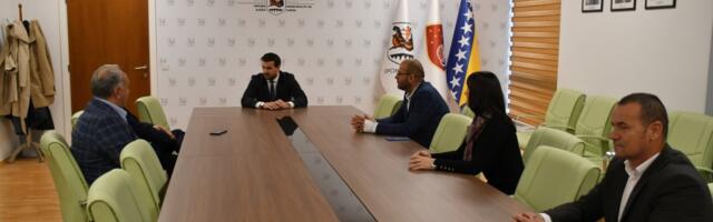 Rukovodstvo Opštine Sjenica u posjeti kod načelnika Općine Ilidža Nermina Muzura