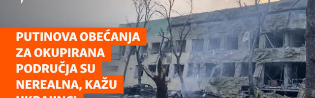 Putinova obećanja za okupirana područja su nerealna, kažu Ukrajinci