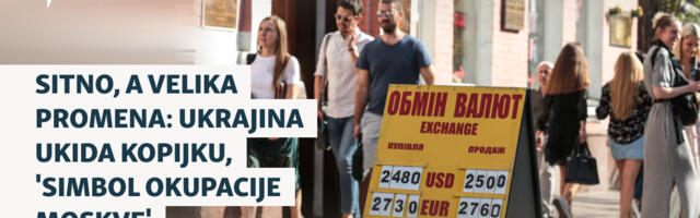 Sitno, a velika promena: Ukrajina ukida kopijku, 'simbol okupacije Moskve'