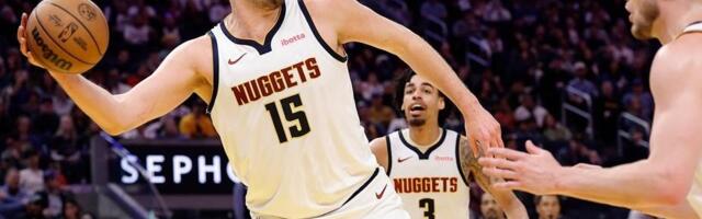 Jokićev 19. tripl-dabl sezone nedovoljan za pobedu nad Voriorsima (VIDEO)