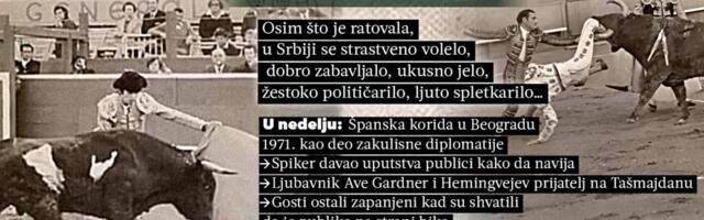 ISTORIJSKA ČITANKA KURIRA – Momčilo Petrović: Kad je Beograd gledao špansku koridu – diplomatija, bik i publika koja je navijala za „pogrešnu“ stranu