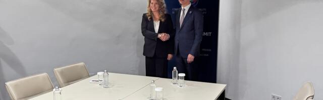 Serbian PM Djuro Macut meets with Bulgarian President of Iliana Iotova
