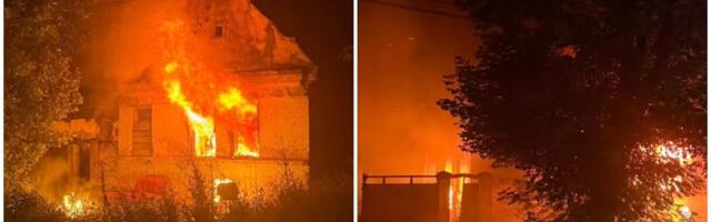 Požar u Krnješevcima: Kuća buknula kao kutija šibica, izgorela do temelja