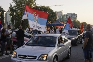 Протестна шетња у Подгорици, улаз у град био блокиран три сата