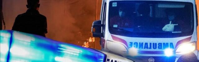 POŽAR U ZEMUNU! Kulja dim na sve strane, zapalilo se kućište lifta