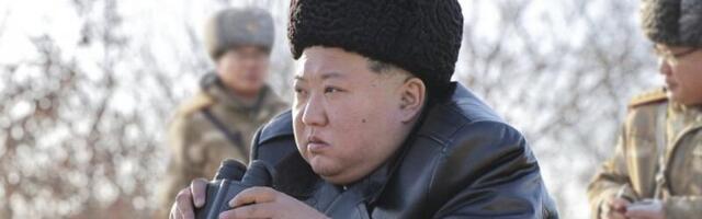 KIM ZADOVOLjAN: Pjong jang izvršio probno ispaljivanje novog raketnog sistema