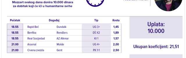 Humanitarni tiket u podne: Zoran Maričić tipuje za pomoć Neveni Šipetić iz Čačka