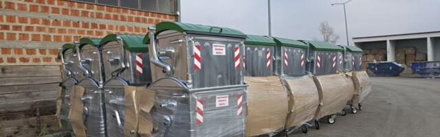 JKP Šumadija Kragujevac nabavio nove metalne kontejnere